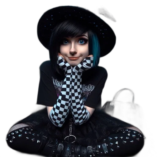 hat, dress, staff, robot, cartoon, concept art, 3d render, fantasy art transparent PNG cut-out