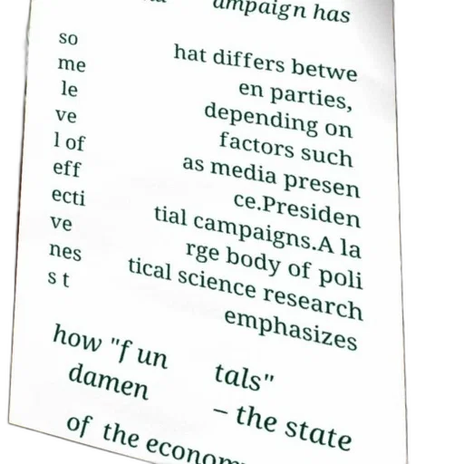 political, campaign, poster, text, discussing, effectiveness, campaigns, factors transparent PNG cut-out