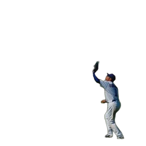 baseball, player, catches, ball, front, audience, advertisement, fidelity transparent PNG cut-out