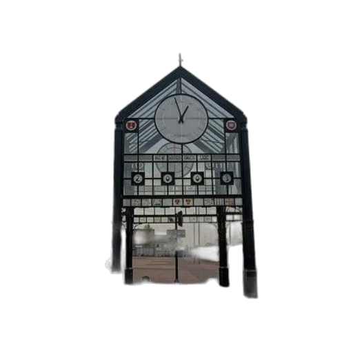building, umbrella, furniture, staff, 3d render, pixel art, photorealistic, concept art transparent PNG cut-out