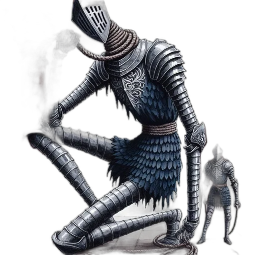 robot, sword, creature, dragon, concept art, fantasy art, comic book art, 3d render transparent PNG cut-out