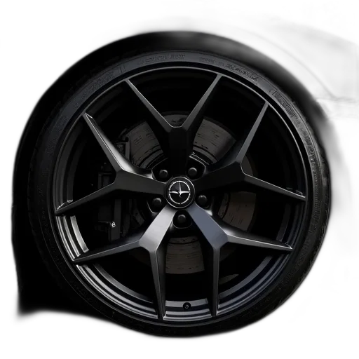 car, shoes, 3d render, matte, black, fuel, wheel, shown transparent PNG cut-out
