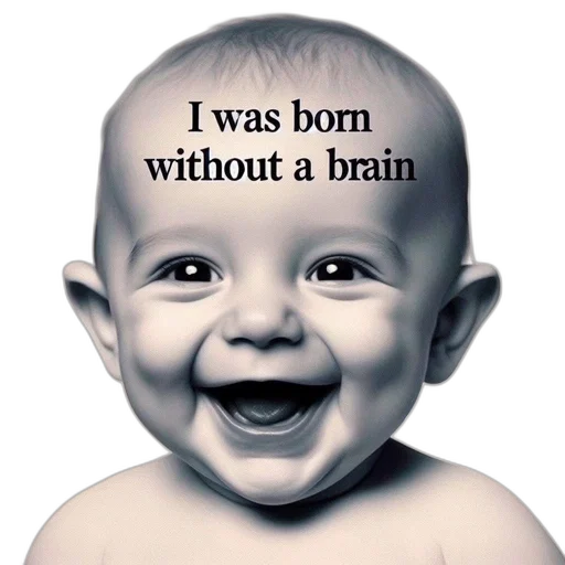 crown, face, hat, robot, photorealistic, infant, smiles, broadly transparent PNG cut-out