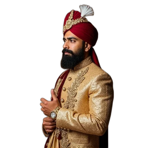 staff, crown, jacket, hat transparent PNG cut-out