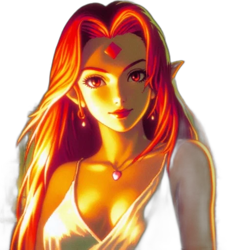 jewelry, dress, face, fantasy art, concept art, 3d render, pixel art, golden transparent PNG cut-out