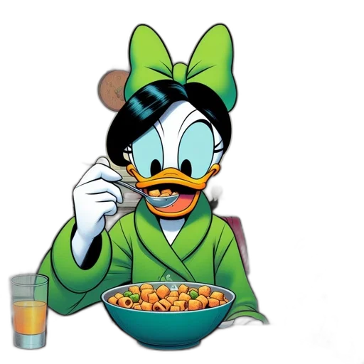food, mask, cartoon, 3d render, concept art, pixel art, green, female transparent PNG cut-out