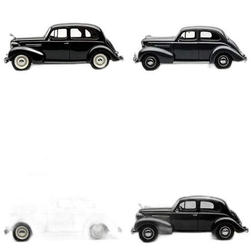 car, 3d render, concept art, photorealistic, collection, vintage, cars, displayed transparent PNG cut-out