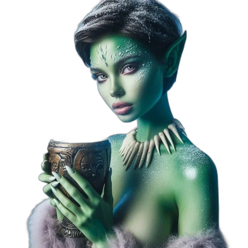 creature, mask, face, jewelry, fantasy art, concept art, comic book art, photorealistic transparent PNG cut-out