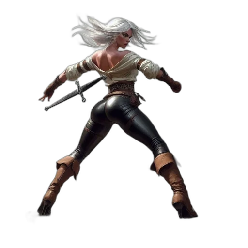 sword, weapon, staff, jacket, concept art, fantasy art, pixel art, comic book art transparent PNG cut-out