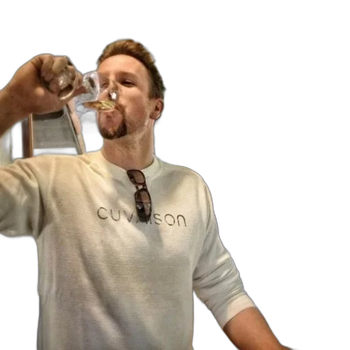 bottle, weapon, man, wearing, white, shirt, word, cuvaison transparent PNG cut-out