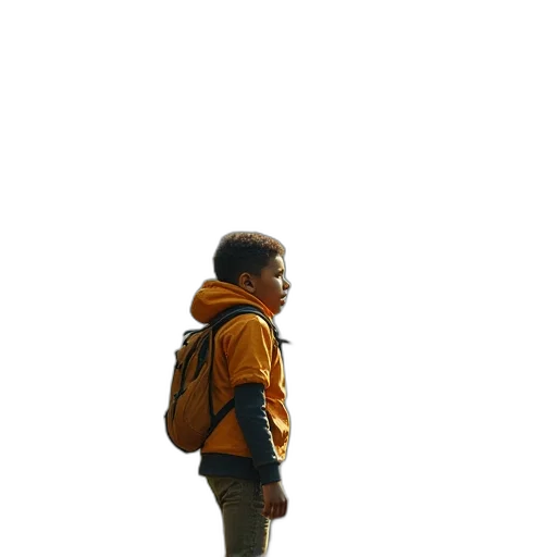 jacket, staff, face, animal transparent PNG cut-out