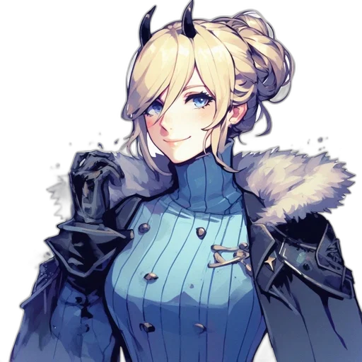 staff, crown, weapon, jacket, concept art, pixel art, fantasy art, anime transparent PNG cut-out