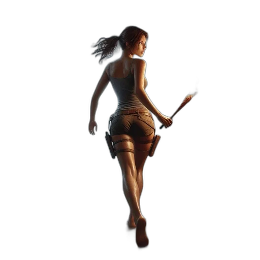 staff, weapon, sword, dress, concept art, fantasy art, 3d render, pixel art transparent PNG cut-out