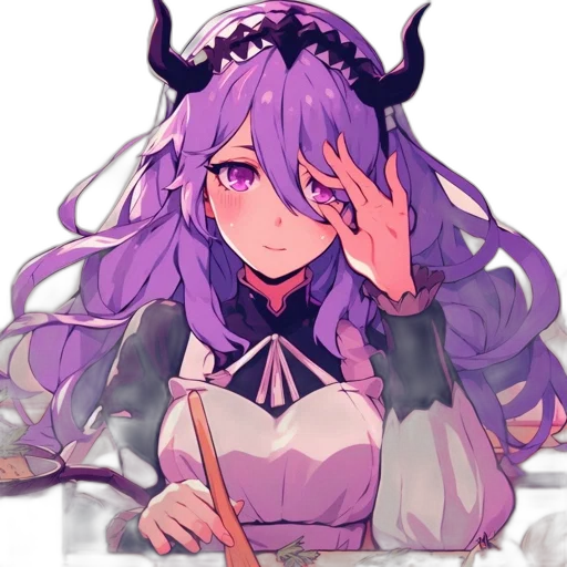crown, dragon, staff, creature, anime, pixel art, fantasy art, concept art transparent PNG cut-out