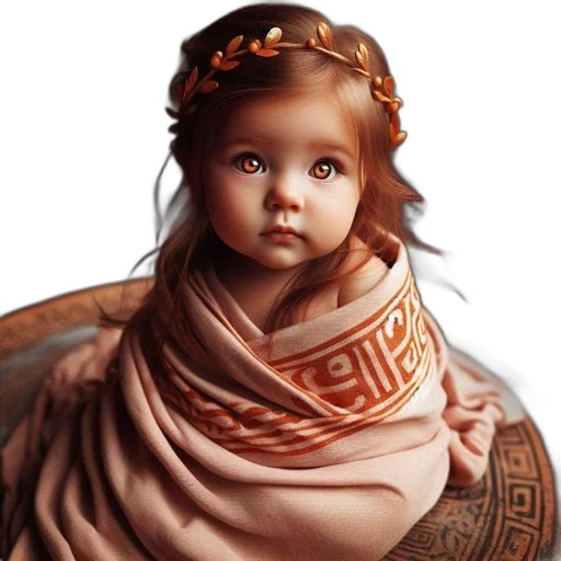 dress, crown, face, jewelry, photorealistic, fantasy art, oil painting, concept art transparent PNG cut-out