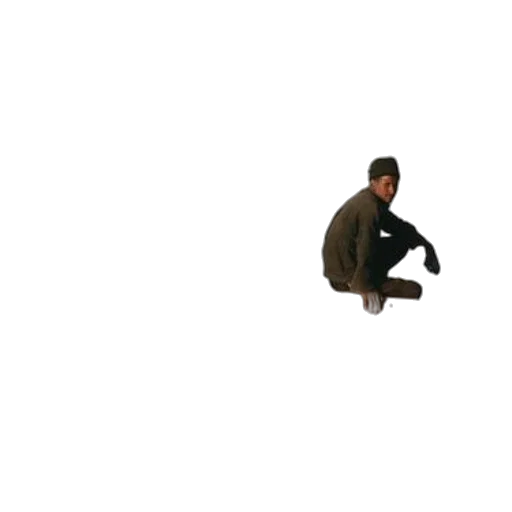 jacket, hat, creature, shoes, pixel art, 3d render, concept art, photorealistic transparent PNG cut-out