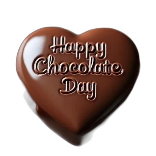 chocolates, say, happy, chocolate transparent PNG cut-out