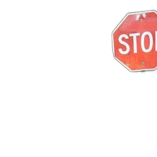 car, red, stop, sign transparent PNG cut-out