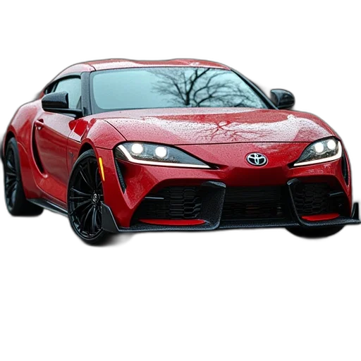 car, weapon, photorealistic, 3d render transparent PNG cut-out