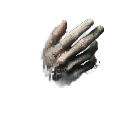weapon, jewelry, robot, hair, 3d render, pixel art, concept art, photorealistic transparent PNG cut-out
