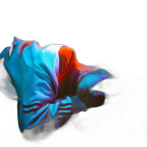 flower, mask, dragon, umbrella, 3d render, photorealistic, concept art, vaporwave transparent PNG cut-out
