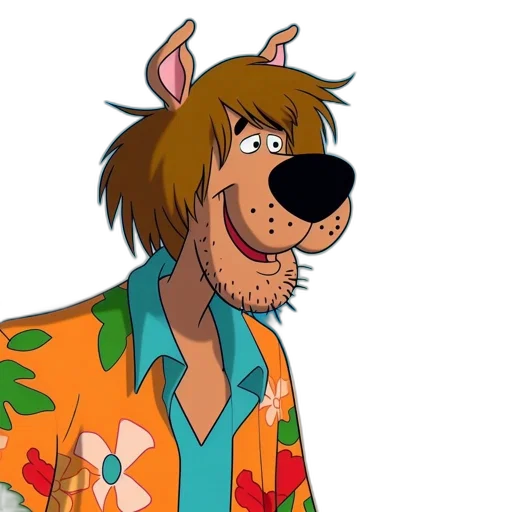 animal, jacket, staff, cartoon, concept art, photorealistic, anthropomorphic, dog transparent PNG cut-out