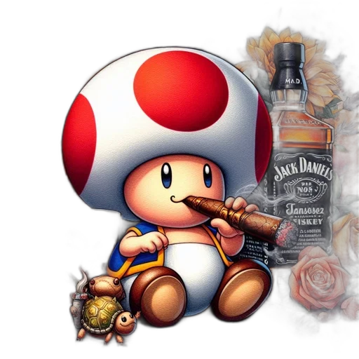bottle, weapon, pixel art, concept art, fantasy art, comic book art, image, mario-like transparent PNG cut-out