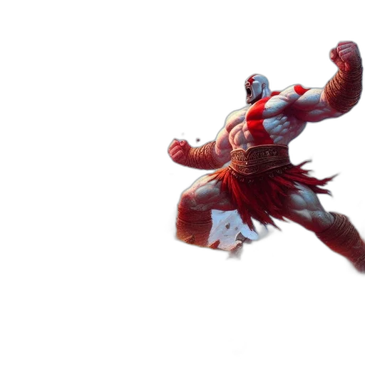creature, weapon, animal, hair, concept art, 3d render, photorealistic, fantasy art transparent PNG cut-out