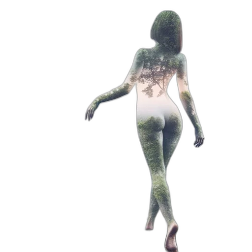 dress, creature, robot, mask, concept art, 3d render, fantasy art, pixel art transparent PNG cut-out