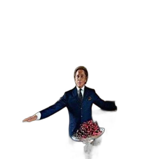 jacket, umbrella, staff, robot, 3d render, concept art, pixel art, cartoon transparent PNG cut-out