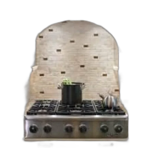 furniture, food, robot, modern, kitchen, stainless, steel, stove transparent PNG cut-out