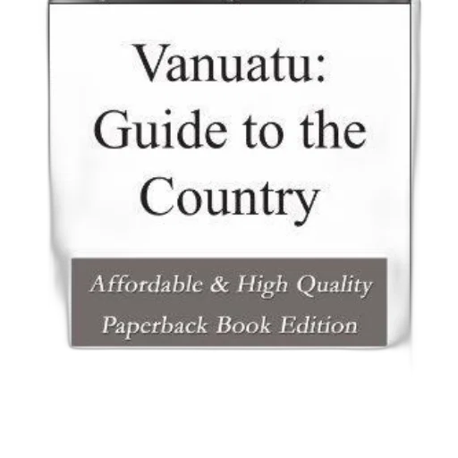 vanuatu, guide, country, affordable, high-quality, paperback, book, edition transparent PNG cut-out