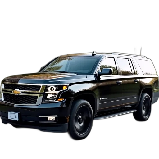 car, photorealistic, 3d render, 2019, chevrolet, suburban, has, large transparent PNG cut-out