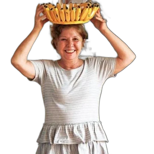 crown, food, dress, staff, photorealistic, woman, striped, balances transparent PNG cut-out