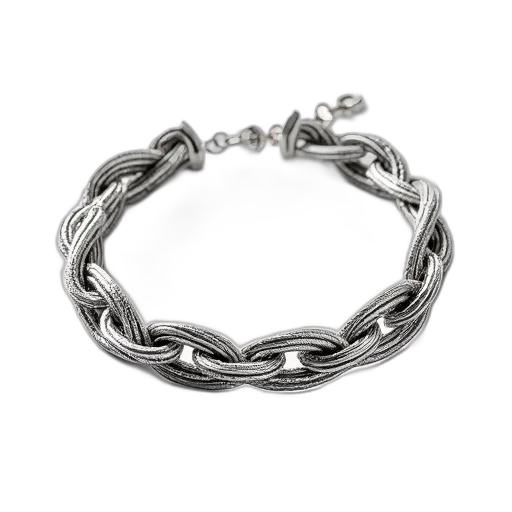 jewelry, crown, sterling, plated, woven, bracelet, has, open transparent PNG cut-out