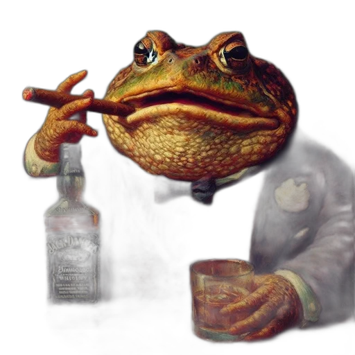 bottle, animal, creature, food, concept art, photorealistic, oil painting, 3d render transparent PNG cut-out
