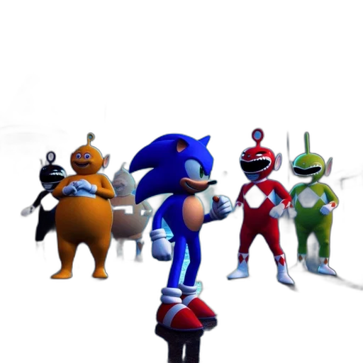 staff, robot, animal, concept art, 3d render, pixel art, comic book art, outer space transparent PNG cut-out