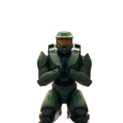 robot, weapon, creature, staff, 3d render, concept art, pixel art, comic book art transparent PNG cut-out