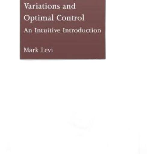 variations, optimal, control, intuitive, introduction, mark, levi, featuring transparent PNG cut-out