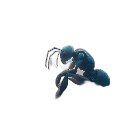 creature, animal, hair, weapon, concept art, 3d render, pixel art, watercolor transparent PNG cut-out