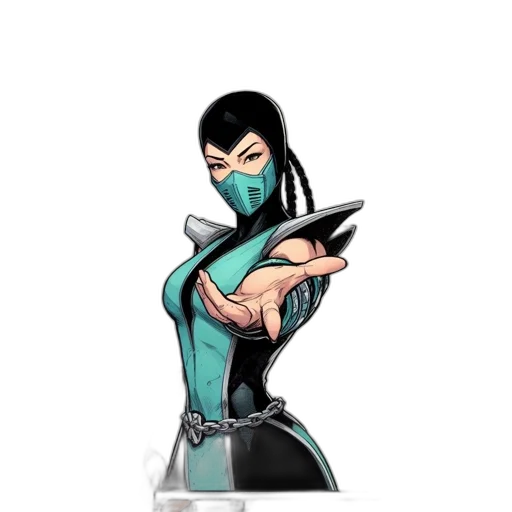 robot, mask, comic book art, concept art, cartoon, cyberpunk, inside, bustling transparent PNG cut-out