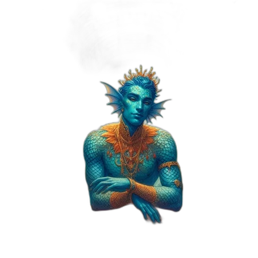 mask, staff, creature, crown, concept art, fantasy art, pixel art, watercolor transparent PNG cut-out