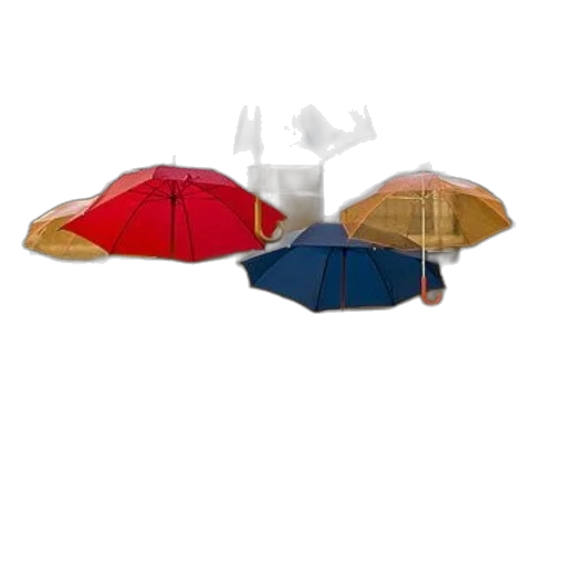 umbrella, hat, crown, shoes transparent PNG cut-out