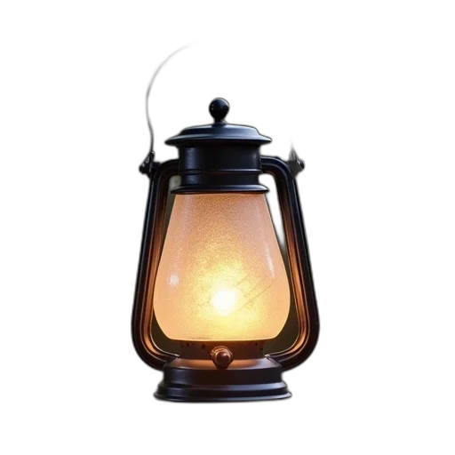 3d render, photorealistic, solar, lantern, hanging, light, features, frost transparent PNG cut-out