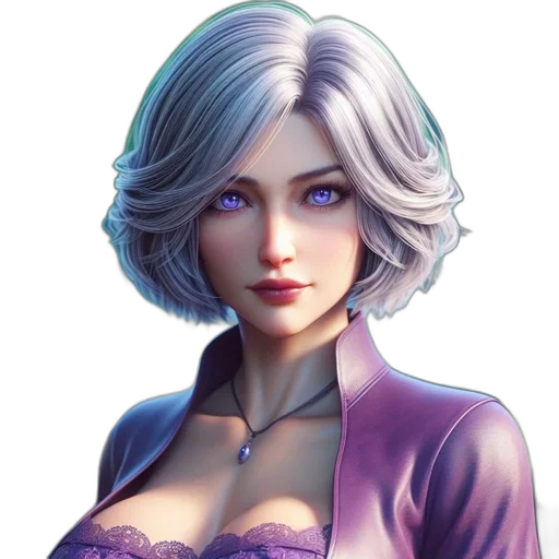 face, staff, dress, jewelry, fantasy art, concept art, photorealistic, 3d render transparent PNG cut-out