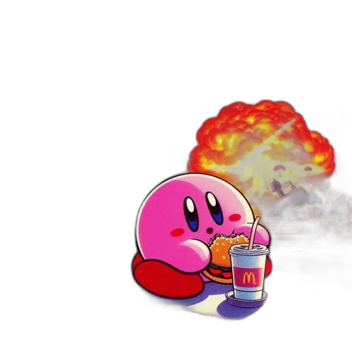 weapon, food, creature, animal, concept art, pixel art, vaporwave, 3d render transparent PNG cut-out