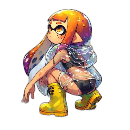 dress, mask, weapon, animal, concept art, watercolor, pixel art, fantasy art transparent PNG cut-out