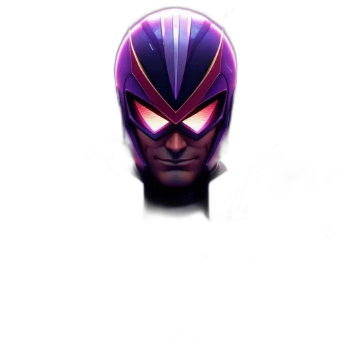 mask, face, robot, crown, comic book art, 3d render, concept art, pixel art transparent PNG cut-out