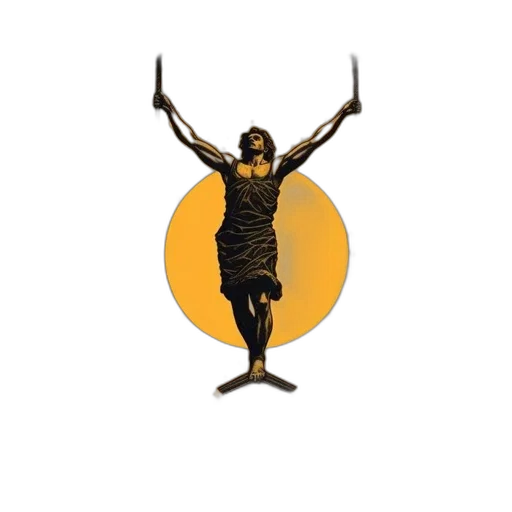 staff, creature, concept art, 3d render, golden, fool, card, major transparent PNG cut-out