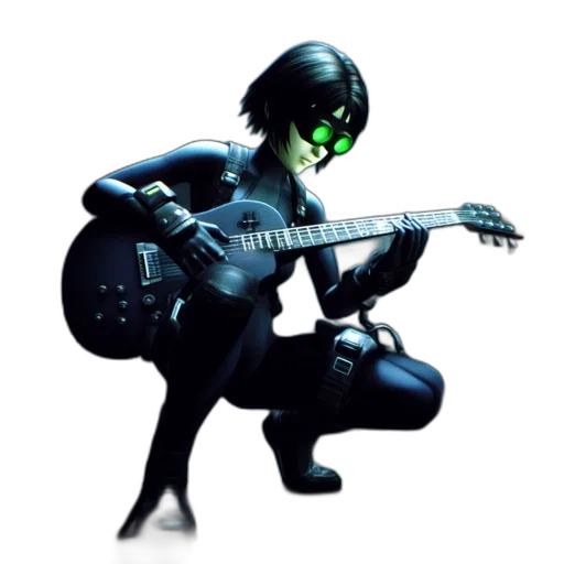 robot, mask, jacket, weapon, concept art, comic book art, cartoon, 3d render transparent PNG cut-out